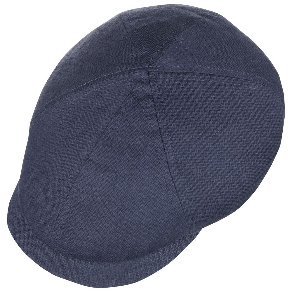 Stetson 6 -Panel Cap Linen - Blue Herring Bone