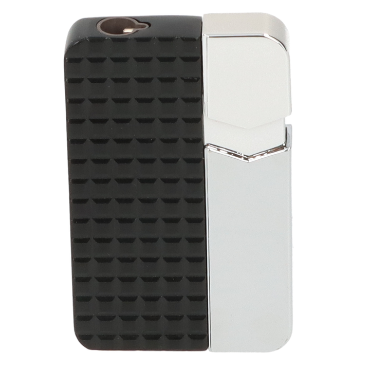 Eurojet Turbo Jet Cigaret Lighter - Sort / Sølv - Lighter fra Eurojet hos The Prince Webshop