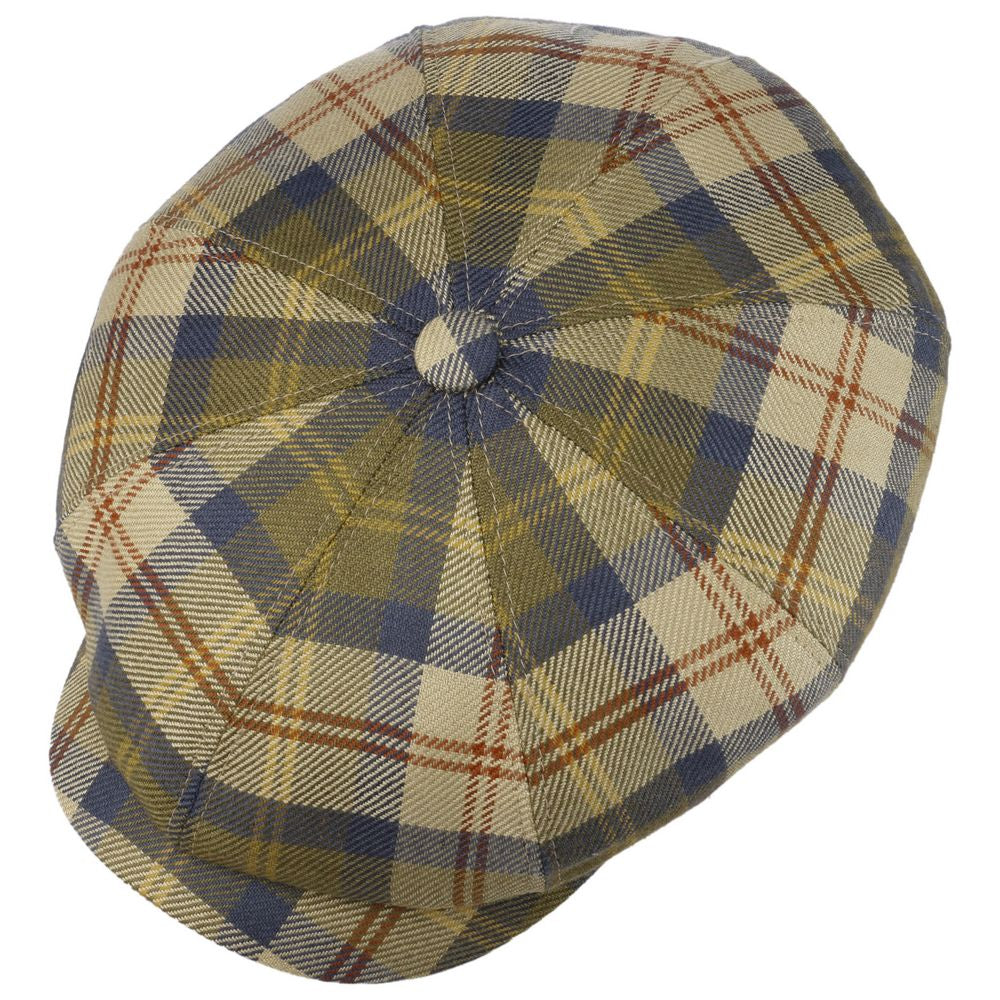 Stetson Hatteras Wool Silk Plaid Check