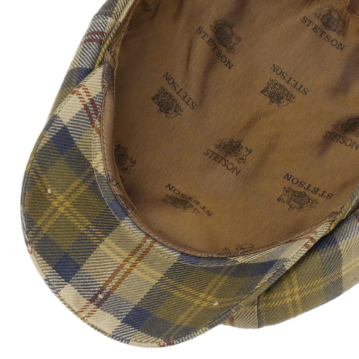 Stetson Hatteras Wool Silk Plaid Check