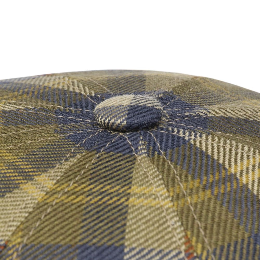 Stetson Hatteras Wool Silk Plaid Check