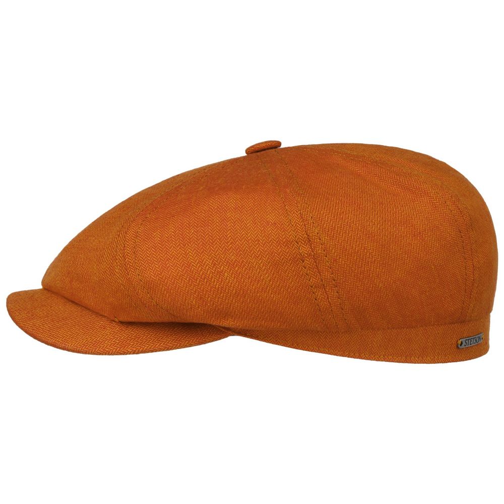 Stetson Hatteras Linen Herringbone - Orange