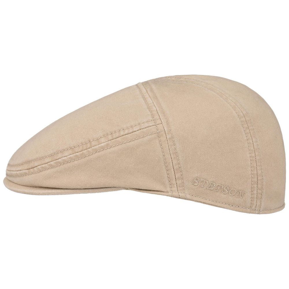 Stetson Ivy Cap Cotton - Beige Cotton Sixpence - Flat Cap från Stetson på The Prince Webshop