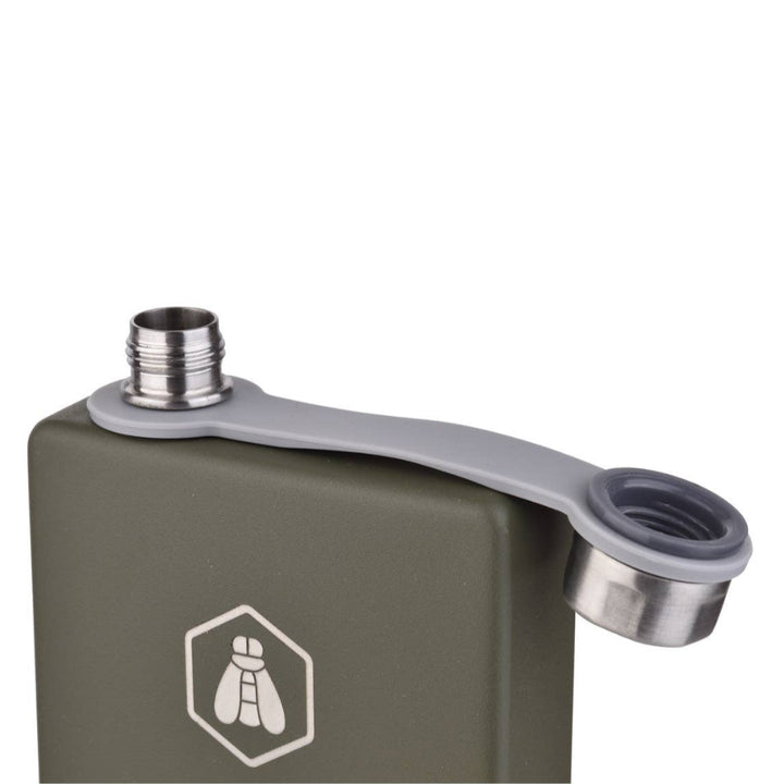 Laguiole Lommelærke i rustfrit stål 255ml - Lommelærke fra Laguiole hos The Prince Webshop