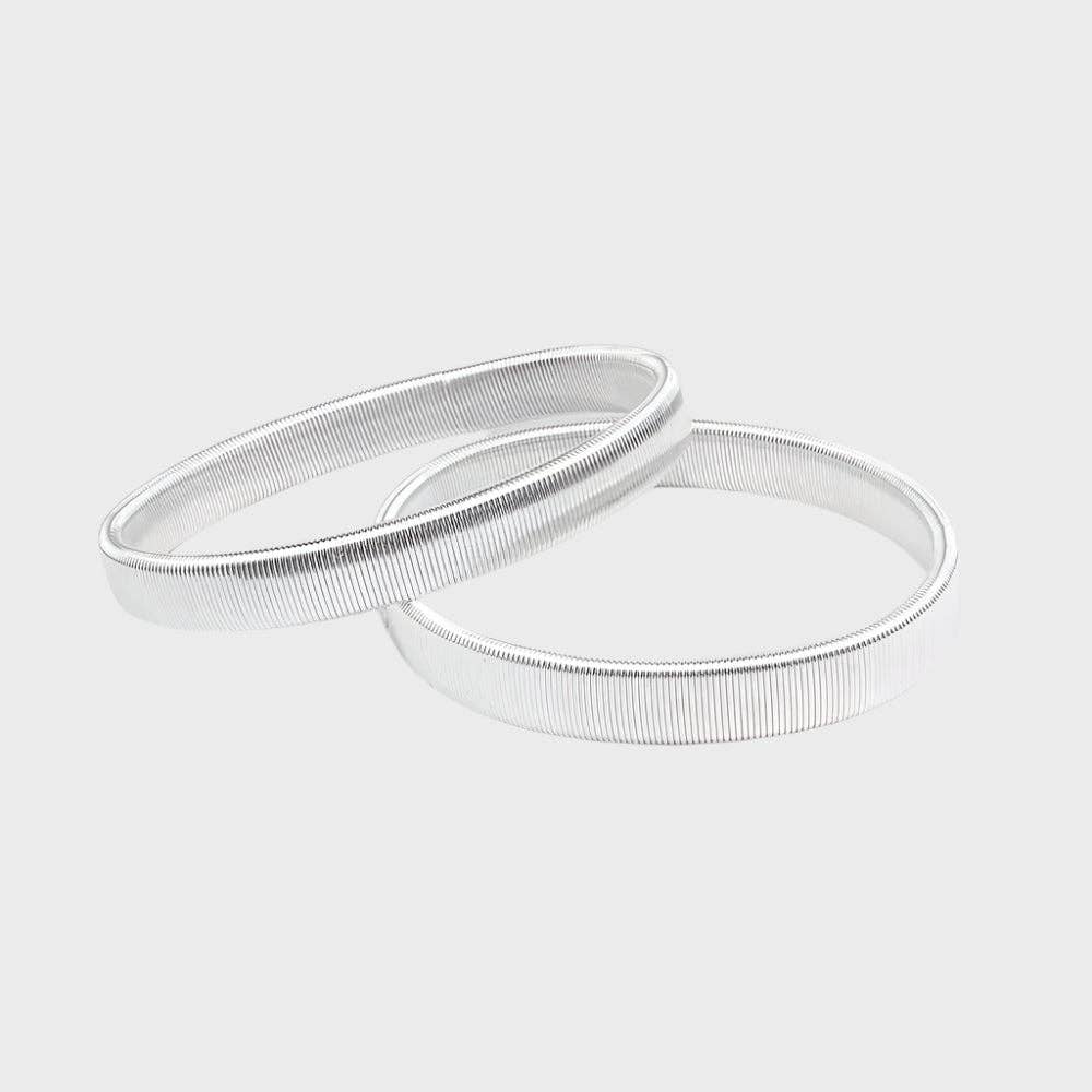 Silver sleeve holder - Supplied in a presentation box