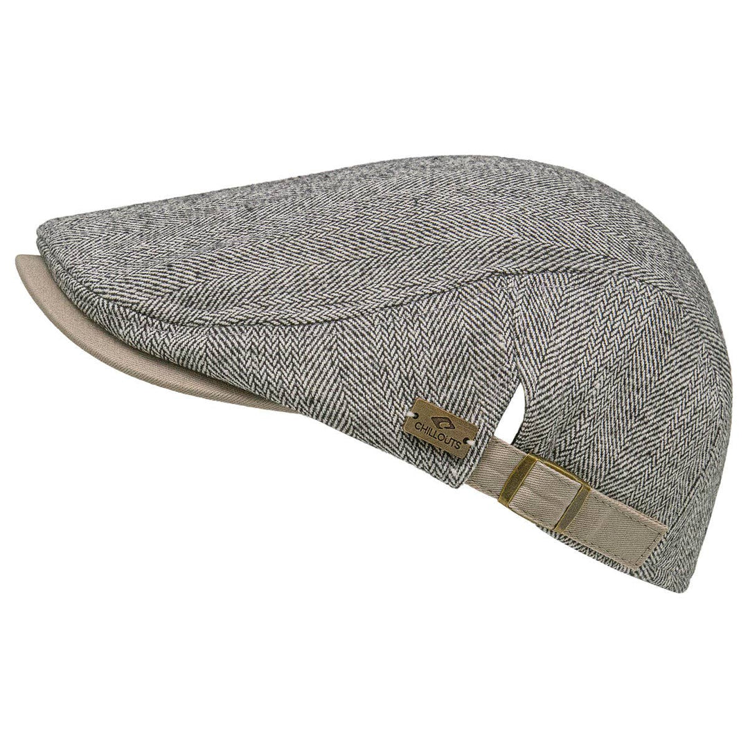 Chillouts “Lennox” Flat Cap i Grå - Flat Cap fra Chillouts hos The Prince Webshop