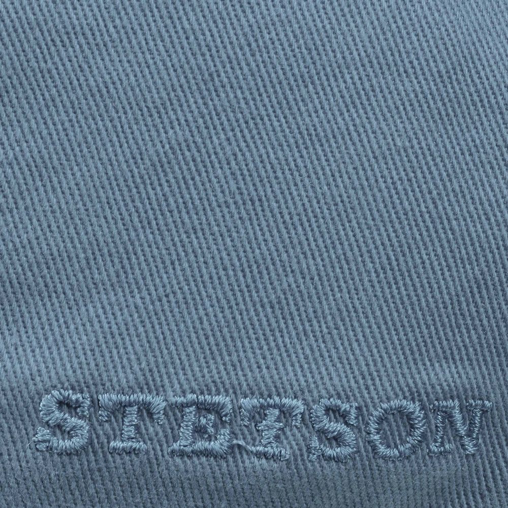 Stetson Baseball Cap Cotton - Solid -färgad himmelblå