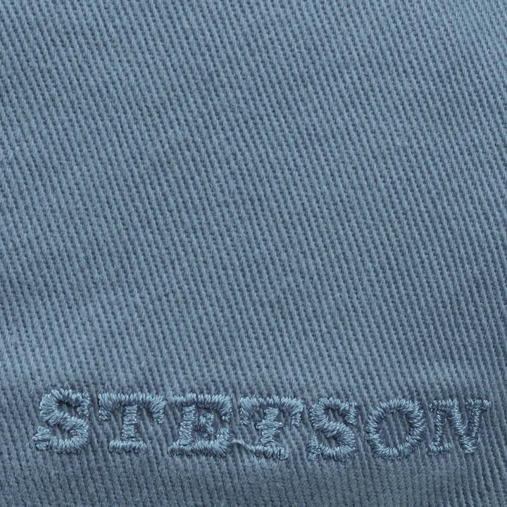 Stetson Baseball Cap Cotton - Solid -färgad himmelblå