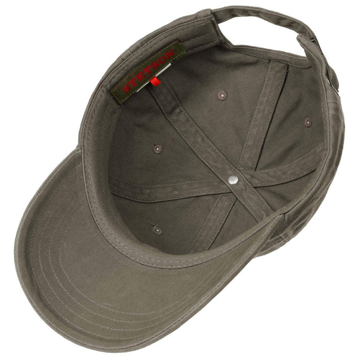 Stetson Baseball Keps Bomull - Solid Khaki