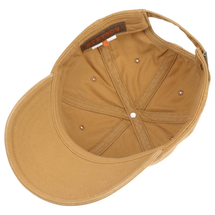 Stetson Baseball Keps Bomull - Solid Brun
