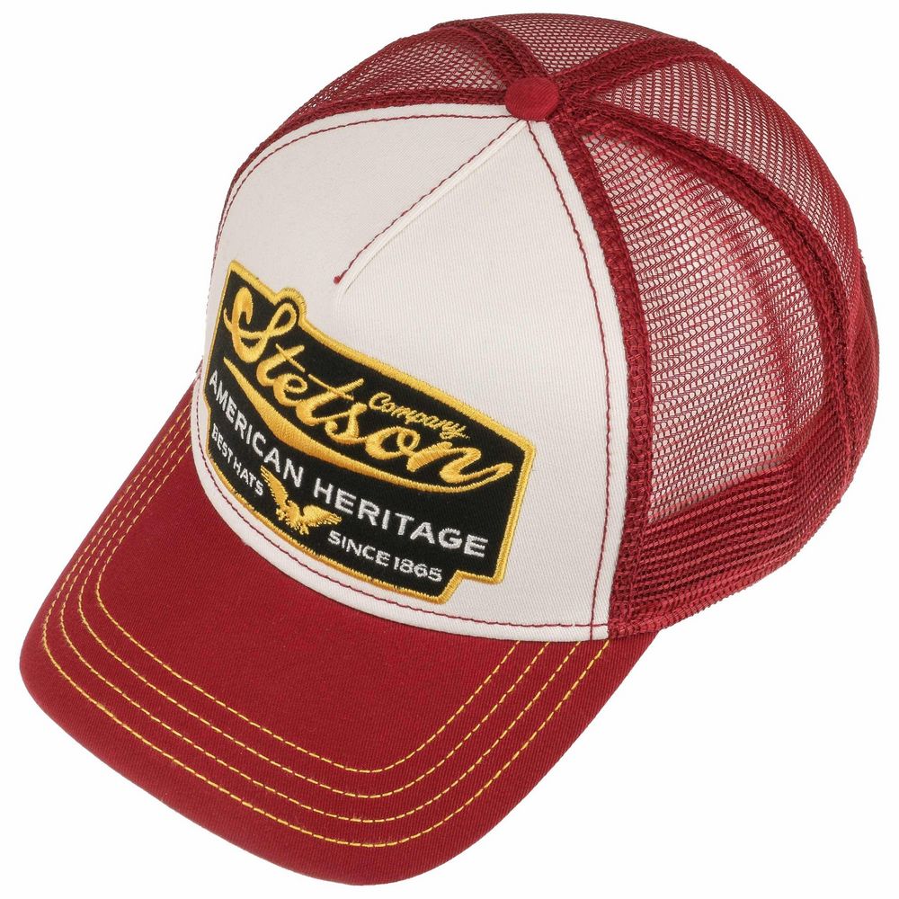 Stetson Trucker Cap American Heritage - Red