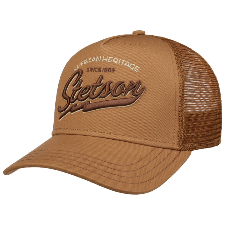 Stetson Trucker Cap American Heritage Classic Brown