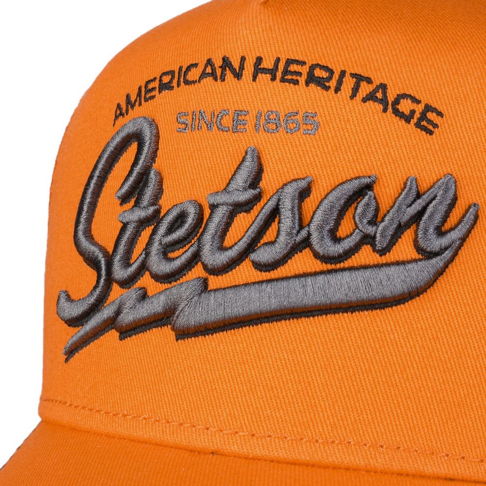 Stetson Trucker Cap American Heritage Classic Orange