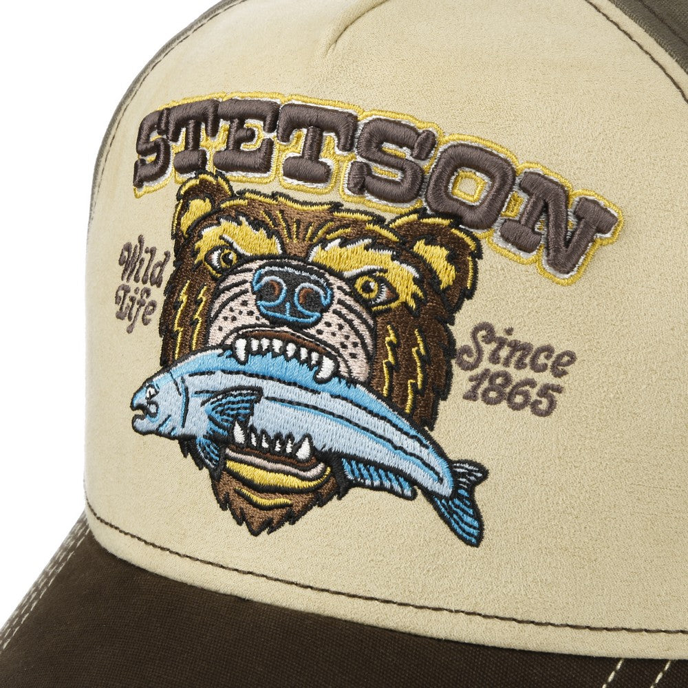 Stetson Trucker Baseball Cap Wild Life - Baseball Cap fra Stetson hos The Prince Webshop