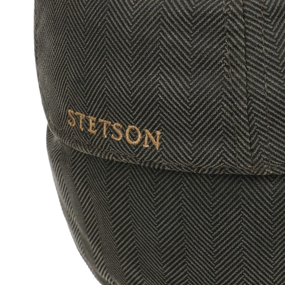 Stetson Herringbone EL Baseball Cap w/Earflaps