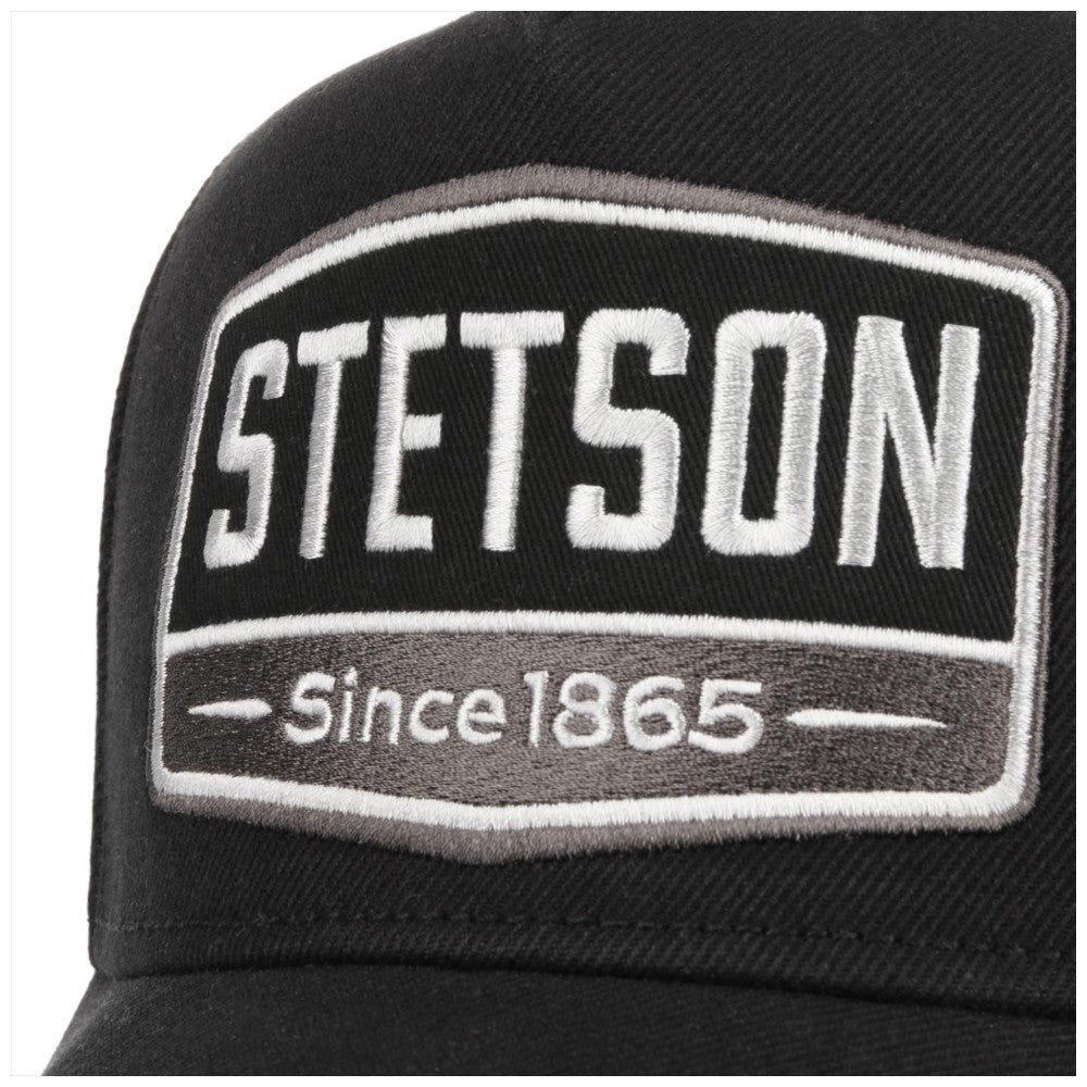 Stetson 1864 - Sort Denim Trucker Cap