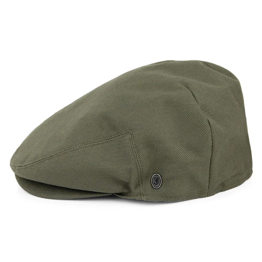 Jaxon & James Cotton Flat Cap - Olive