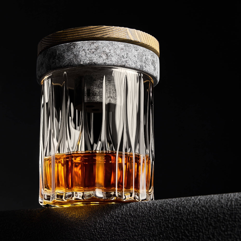 ROCKS Gift Set: Whiskey and Cocktail Smoking Set