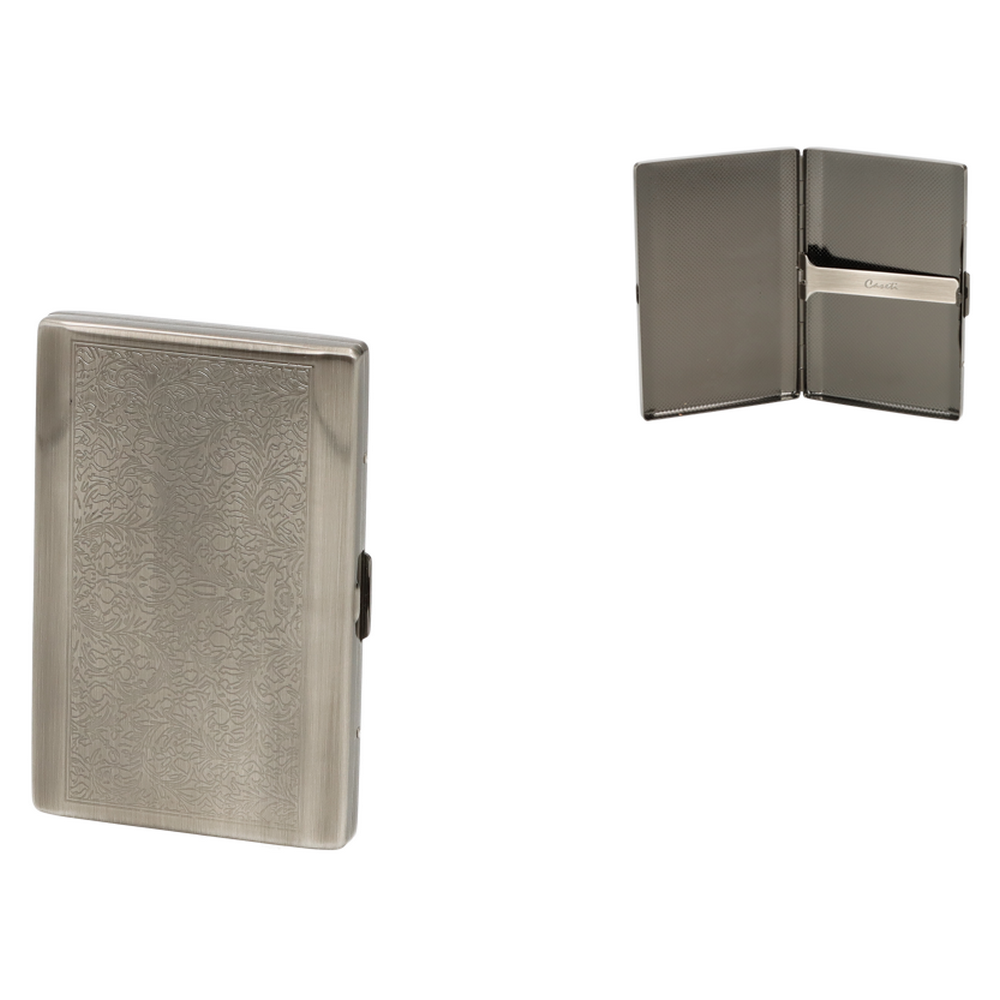 CASETI Cigaret Etui til 7 King Size Venetian Silver - Cigaret Etui fra Caseti hos The Prince Webshop