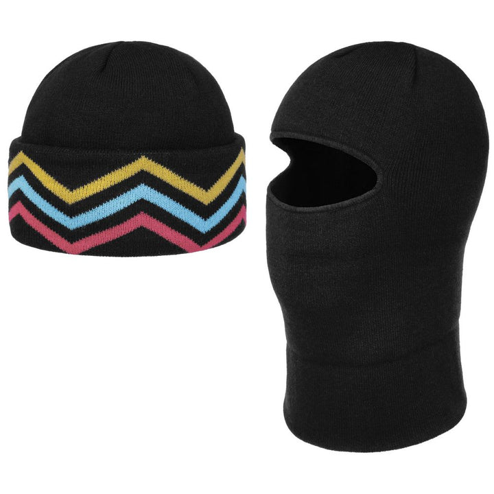 Stetson Beanie Balaclava Freestyle Hue - Sort