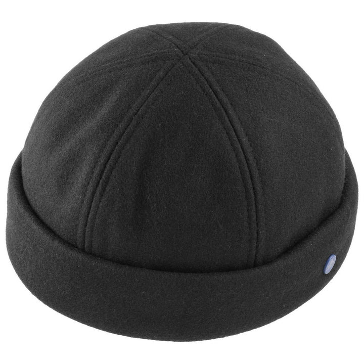 Hammaburg Teflon Docker Wool - Sort Dokker Cap - Docker Cap fra Hammaburg hos The Prince Webshop