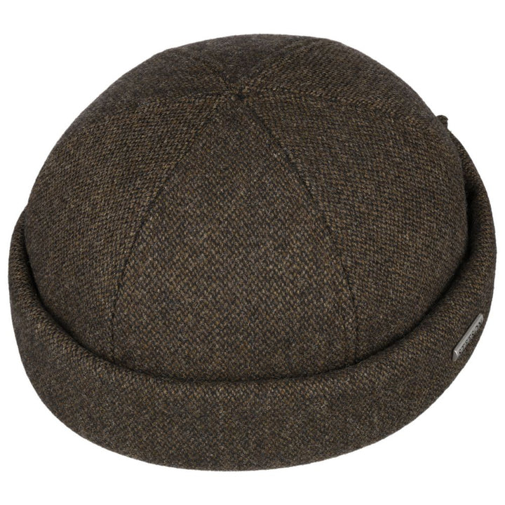 Stetson Docker Cap Wool - Brown Mealed