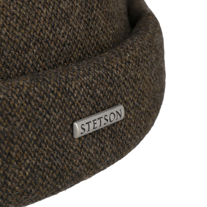 Stetson Docker Cap Wool - Brown Mealed