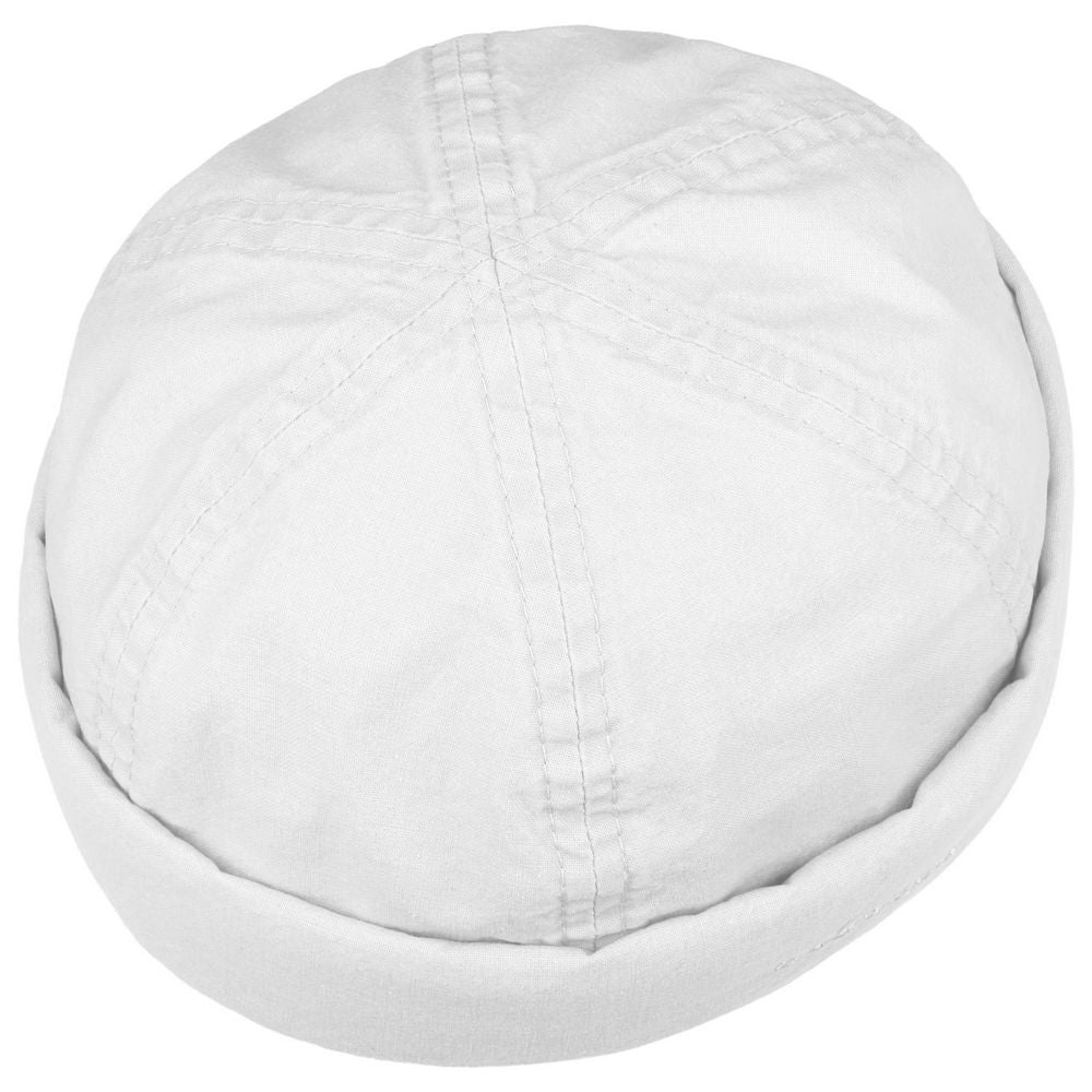 Stetson Delave Organic Cotton Docker Hue - Offwhite - Docker Cap fra Stetson hos The Prince Webshop