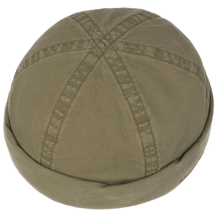 Stetson Delave Docker-hatt i ekologisk bomull - Khaki