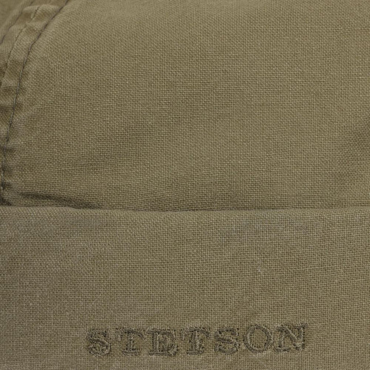 Stetson Delave Docker-hatt i ekologisk bomull - Khaki