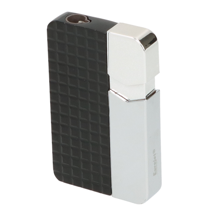 Eurojet Turbo Jet Cigaret Lighter - Sort / Sølv - Lighter fra Eurojet hos The Prince Webshop