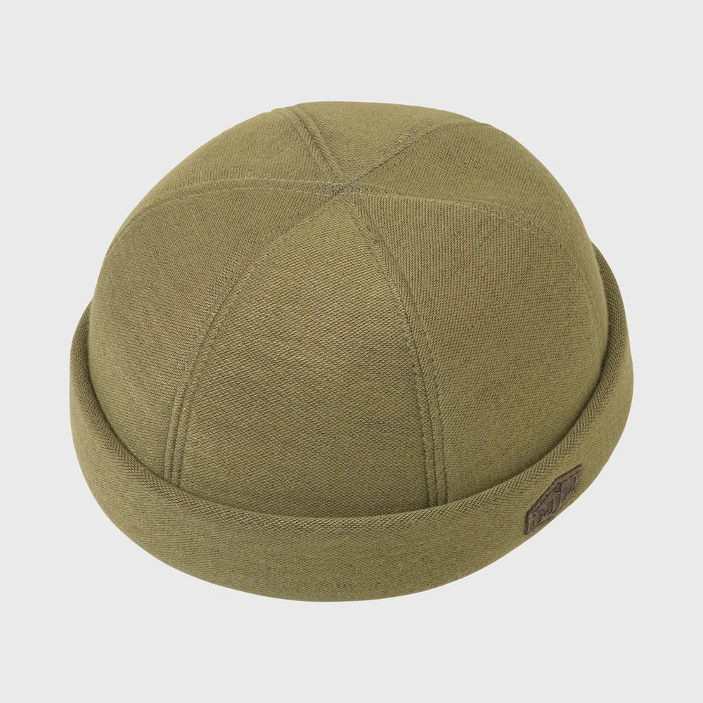 MJM Aron 41 Bamboo Docker Cap Grön - Docker Cap från MJM Hats på The Prince Webshop