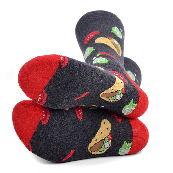 1 par Taco Novelty Socks - Roliga strumpor