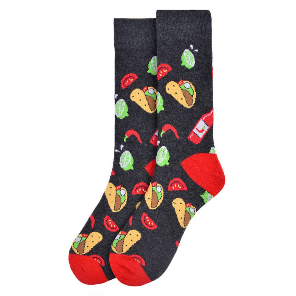 1 par Taco Novelty Socks - Roliga strumpor