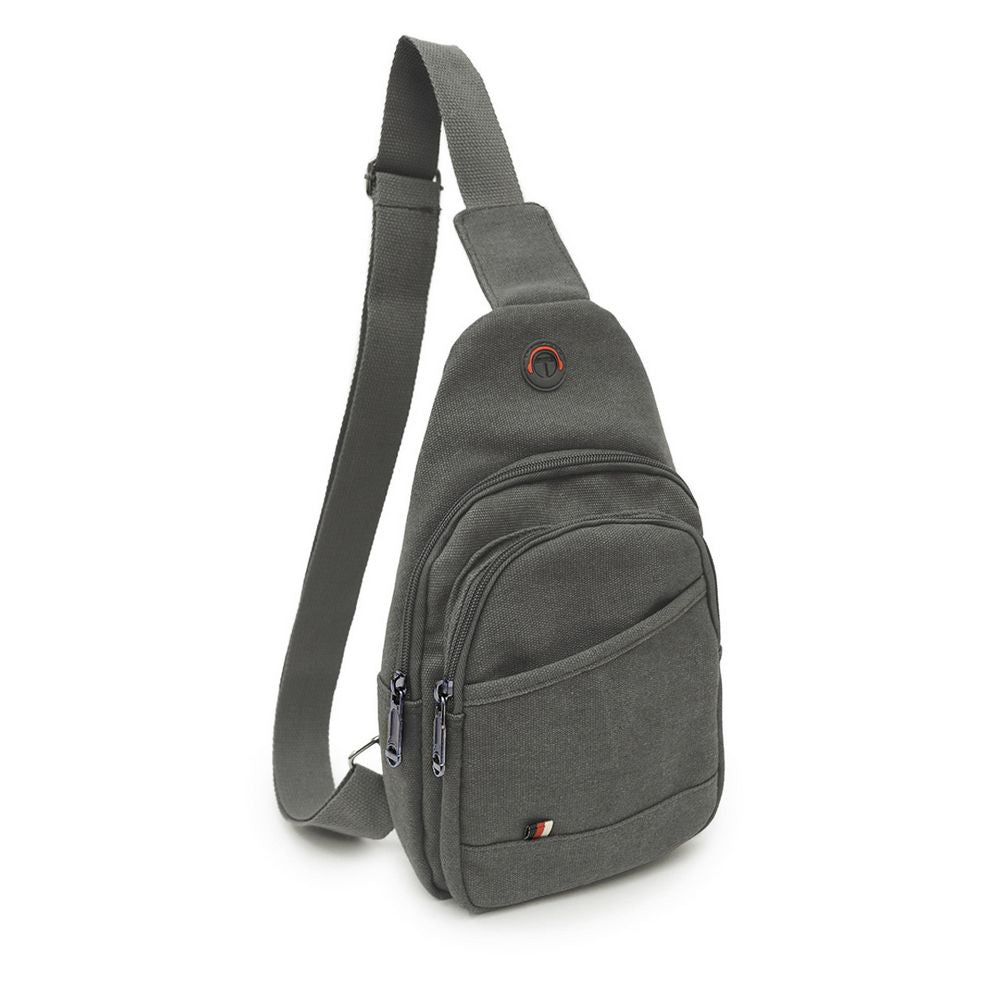 Canvas Crossbody Sling Back - Functional Bag i 2 färger