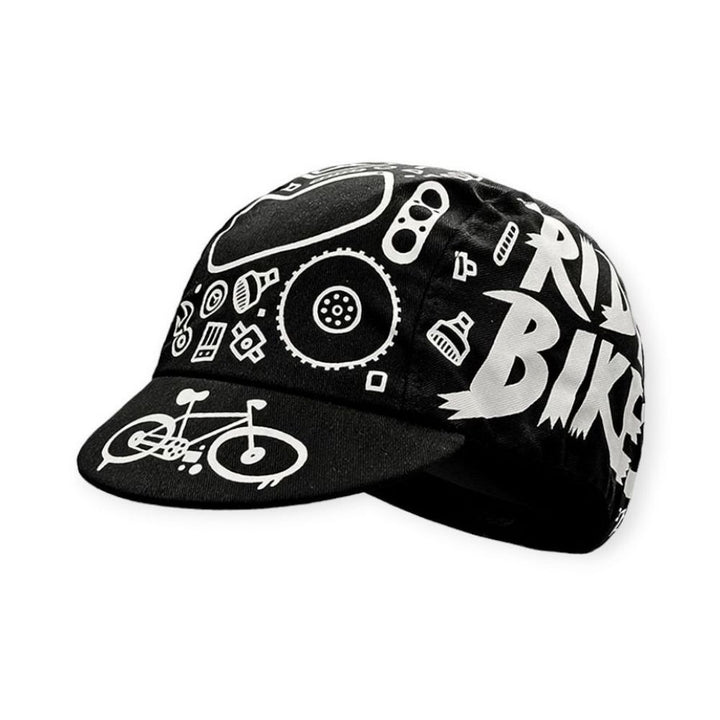 Bello Cykelkasket - F@CK CARS RIDE BIKES VOL 3 - Cycling Cap fra Bello hos The Prince Webshop