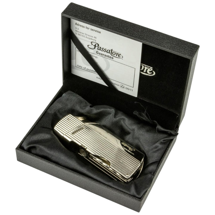 Cigar Lighter PASSATORE "Cannes" 2 Jet Flammer - Light GM