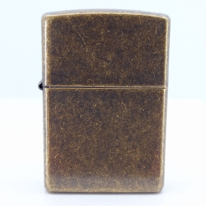 Original Zippo Lighter Antique Brass