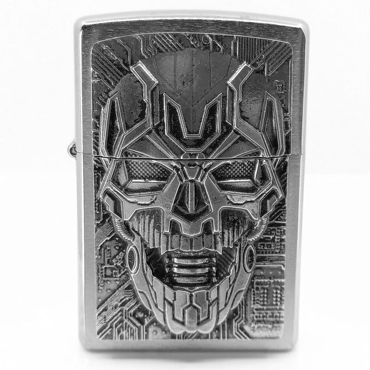 Original Zippo Lighter Technic Skull Trick