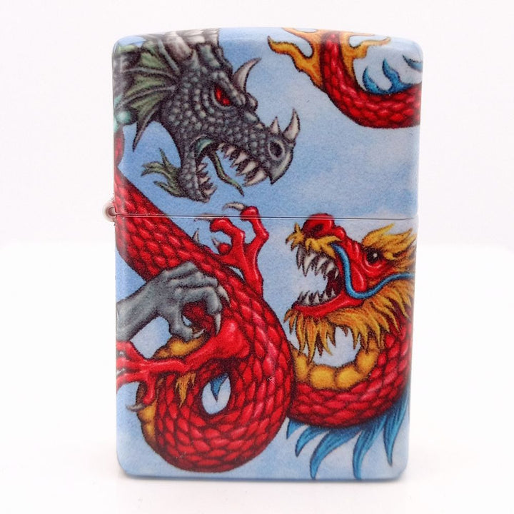 Zippo Premium Lighter 540 ° Fighting Dragons