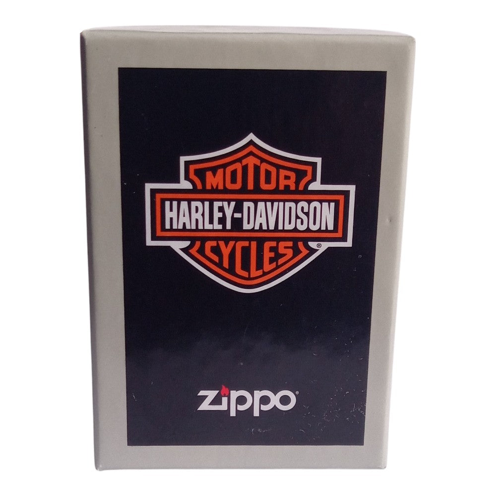 Harley Davidson Zippo lättare orange logotyp