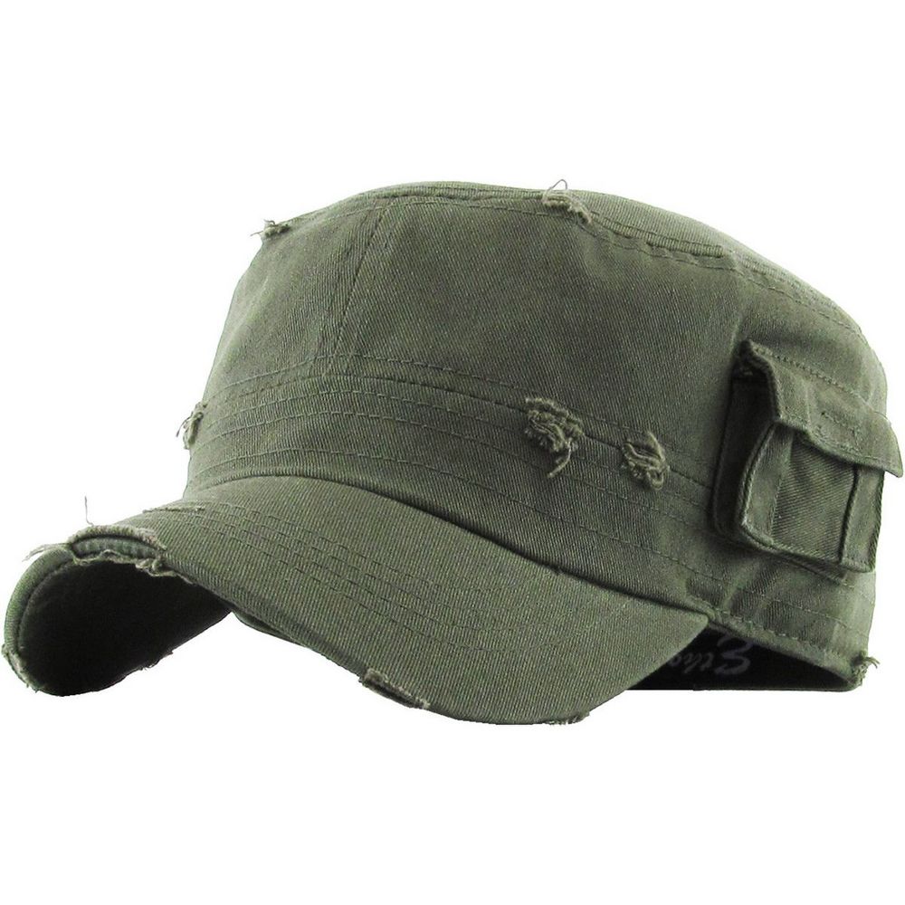 Ethos Army Cadet Cap i 100% bomullsbestämd - 4 färger