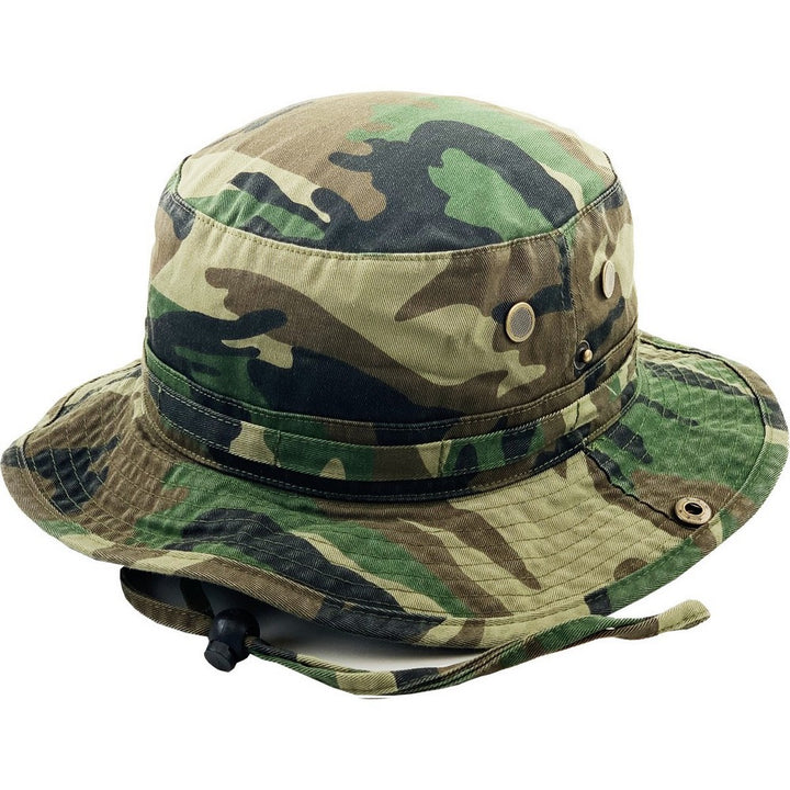 Ethos Boonie Safari Hat Green Camo