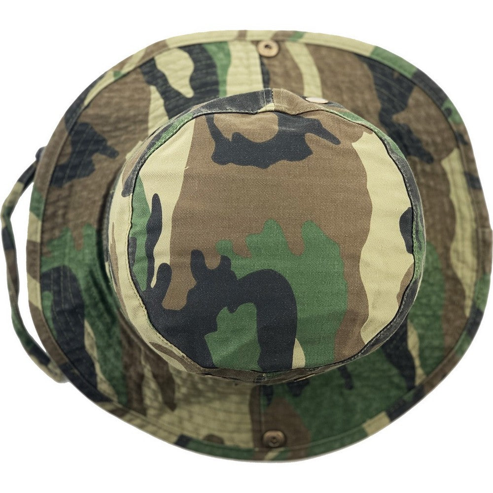 Ethos Boonie Safari Hat Green Camo