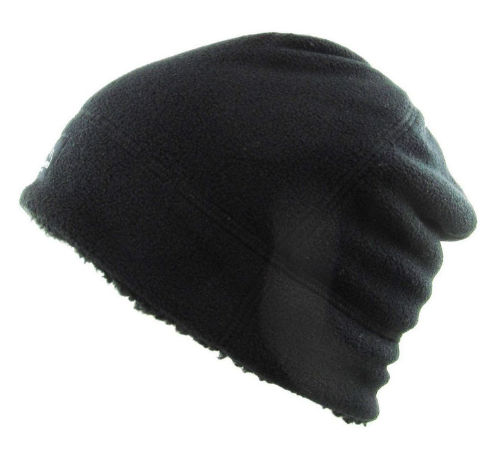 OUTDOOR BEANIE SHERPA FLEECE LINED - Sort Hue - Hue fra Ethos hos The Prince Webshop