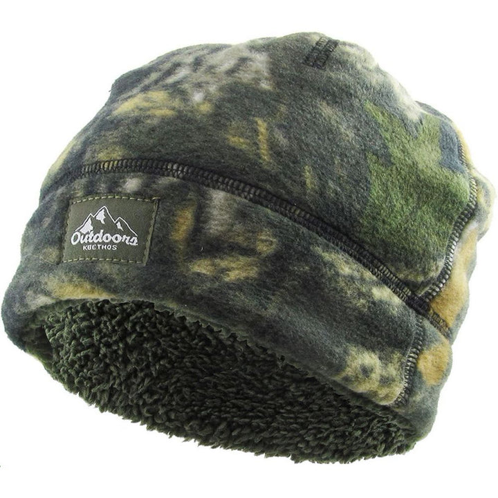 UTOMÖRS MÖZA SHERPA FLEECE FODRAD - Grön Camo