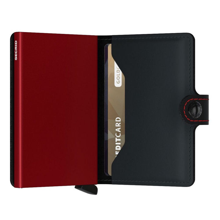 Secrid Miniwallet Mat Black & Red