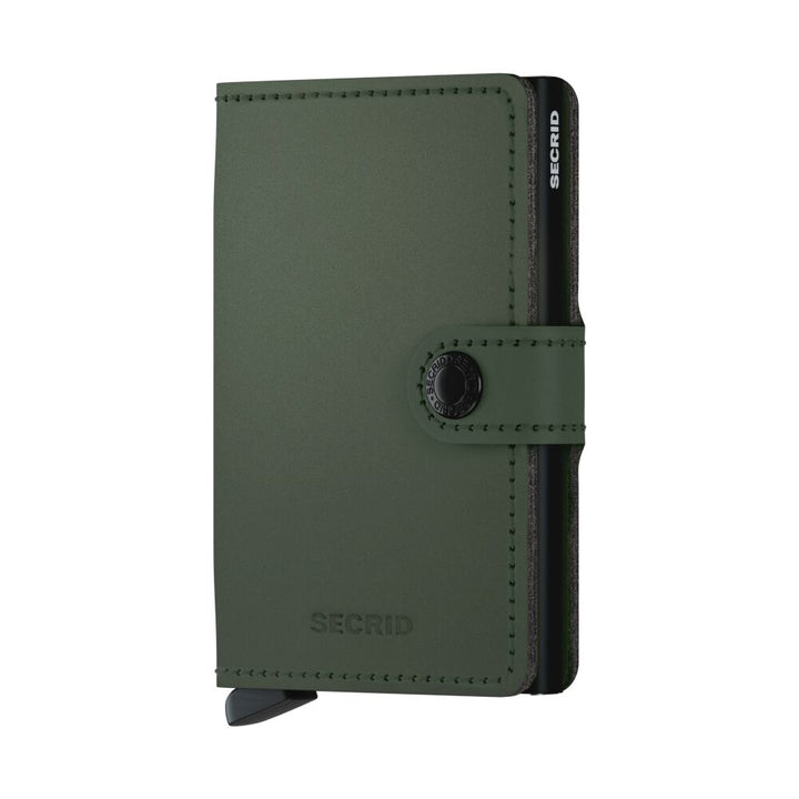 Secrid Miniwallet Mat Green & Black