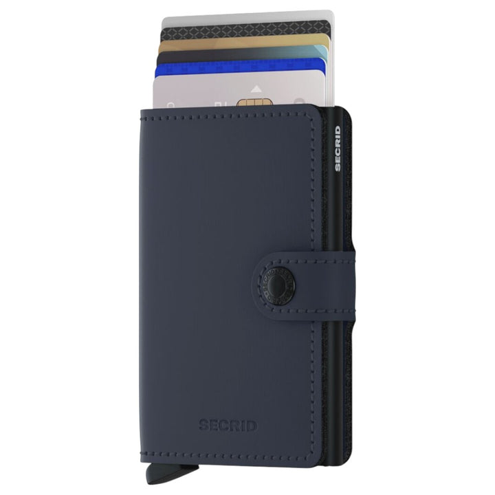 SECRID Miniwallet Matte Nightblue - Kortholder fra SECRID hos The Prince Webshop