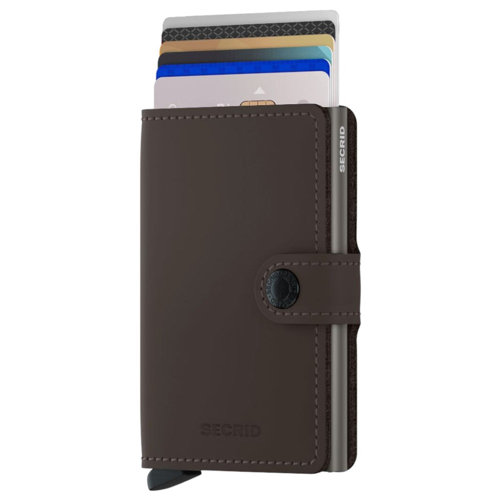 SECRID Miniwallet Matte Truffle - Kortholder fra SECRID hos The Prince Webshop